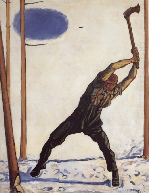 WOodcutter, Ferdinand Hodler